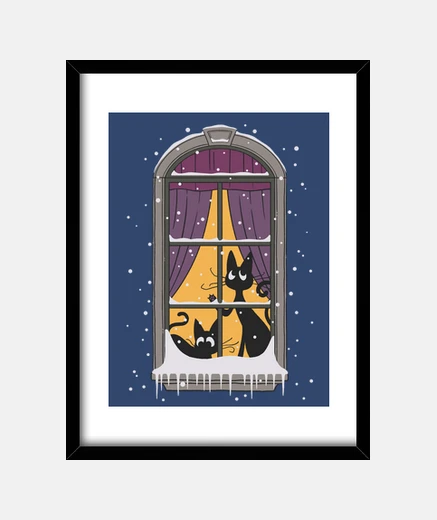 Quadro snow fuori wind side ow
