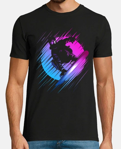 T-shirt snowboard
