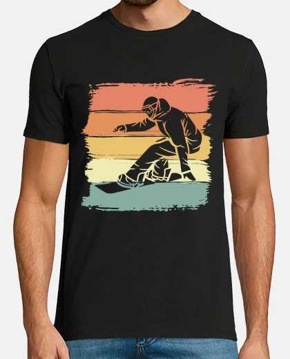 Playera snowboard retro vintage for snowboard