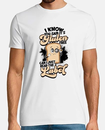T-shirt So che hai detto che è senza glutine po