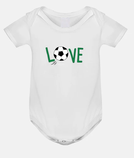 Kids soccer, baby bodysuit