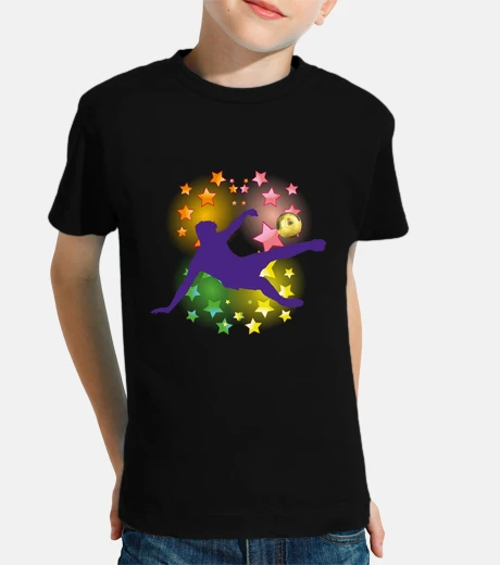 Kids soccer player