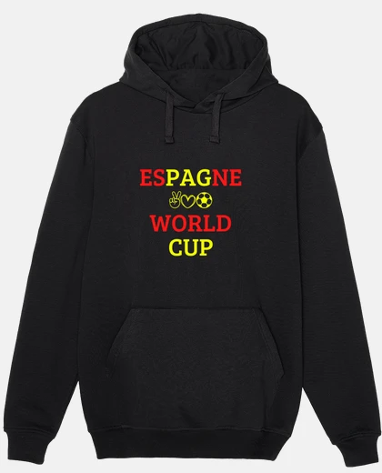 Sudadera soccer world cup spain