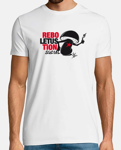 T-shirt social reboletustion