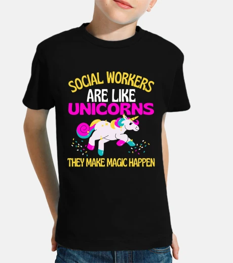 Kids social worker unicorn magical unicorn