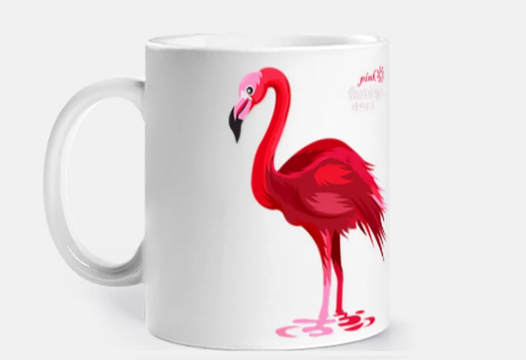 Tazza sogno fenicottero rosa