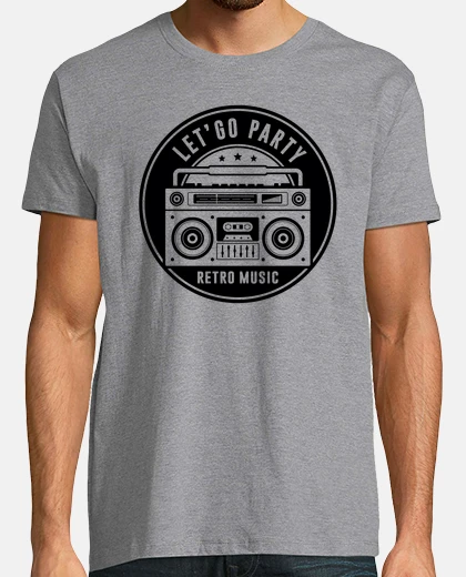 Tee-shirt soirée musique rétro