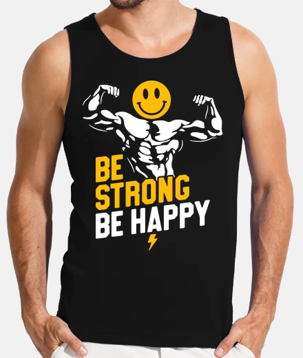 Tee-shirt soit fort soit heureux