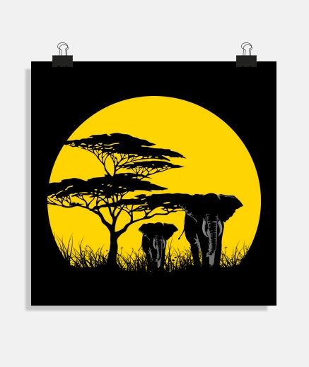 Póster sol africa