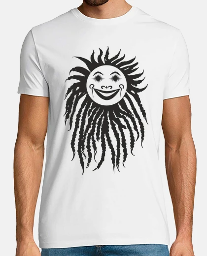 Camiseta sol con rastas