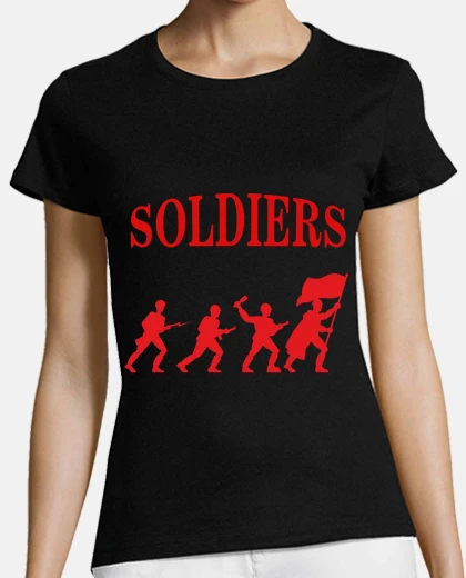 T-shirt sol dad os milit are s in fan teria