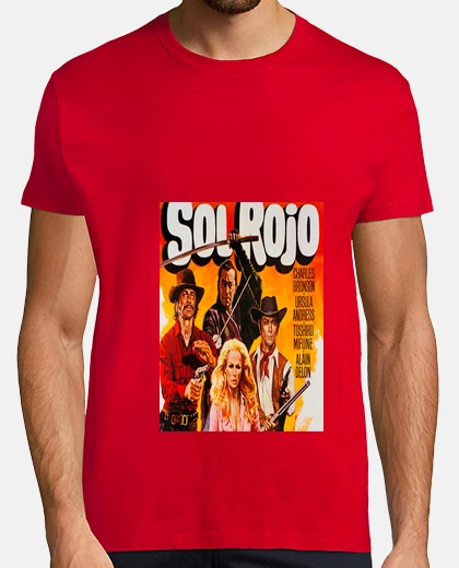 Camiseta Sol rojo