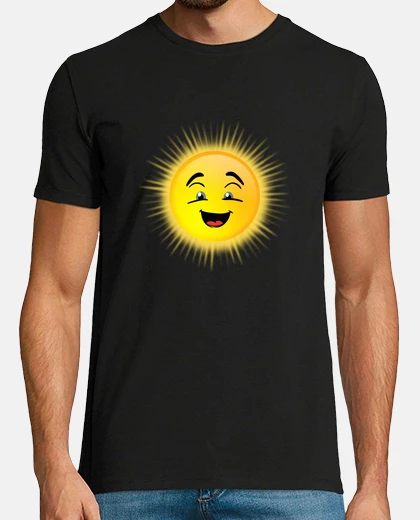 Camiseta sol sonriente