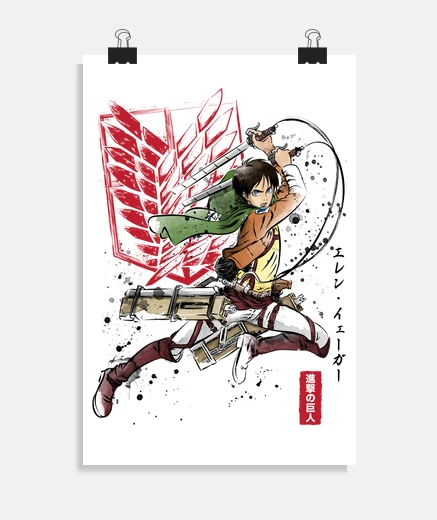 Poster soldato eren