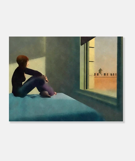 Tableau soleil du matin
