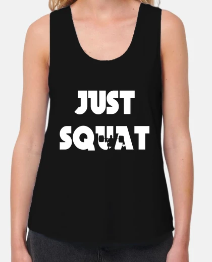 Camiseta sólo en cuclillas