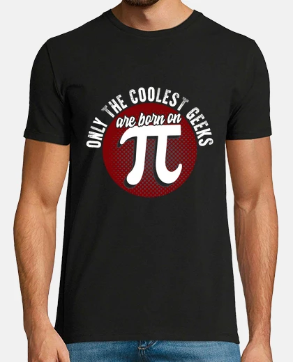T-shirt solo i geek più trendy sono nati il 14 marzo camicia torta di compleanno insegnante di matematica st