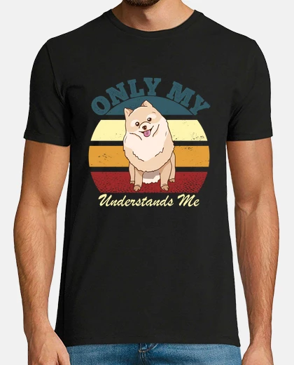 T-shirt solo il mio pomeranian mi capisce