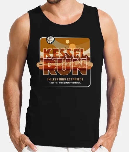Camiseta solo: kessel run