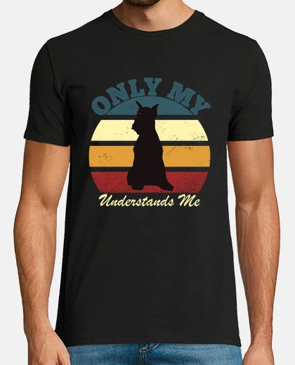 Camiseta solo mi schnauzer me entiende
