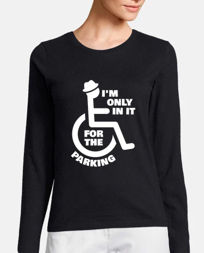 T-shirt solo per gli utenti su sedia a rotelle 