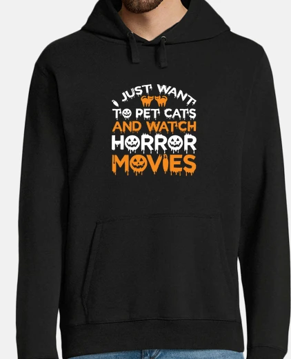Sudadera solo quiero acariciar gatos y ver graci