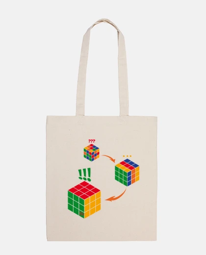 Borsa soluzione del cubo di Rubik