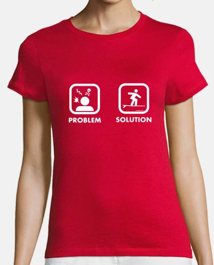 T-shirt soluzione del problema surf