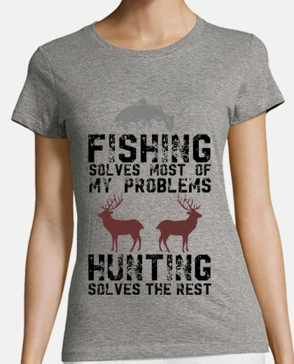 T-shirt soluzioni per la pesca e la caccia