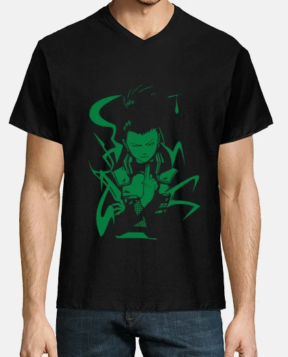Camiseta sombras maestro - naruto shikamaru