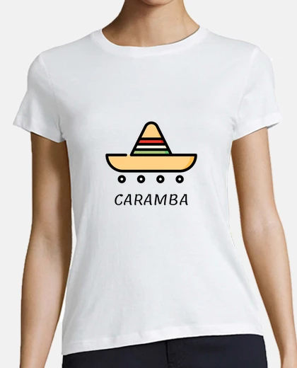 Playera sombrero caramba