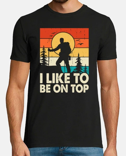 Tee-shirt sommet de la montagne