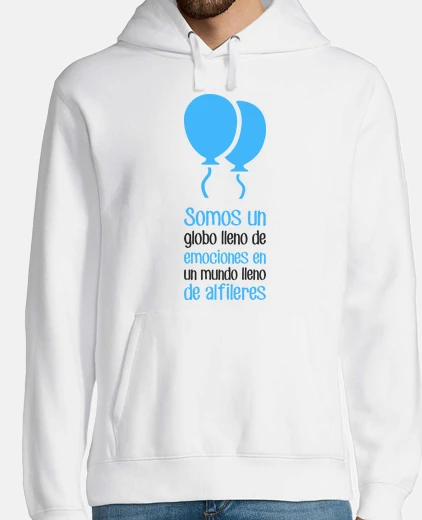 Sudadera Somos un globo lleno de emociones