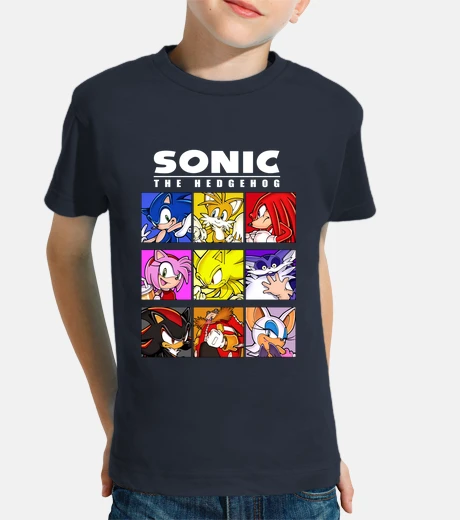 Ropa Sonic Grupo Camiseta infantil