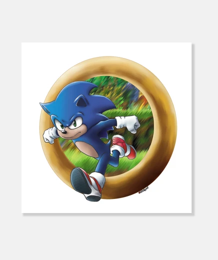 Wall sonic the hedgehog