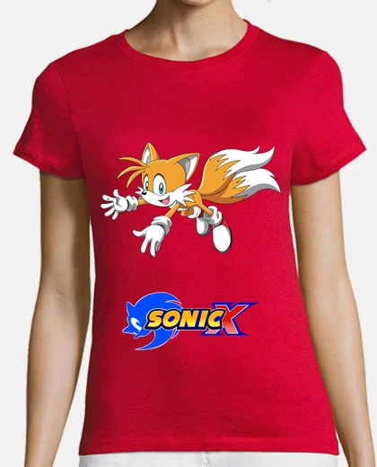 Playera Sonic X Chica diseño 1