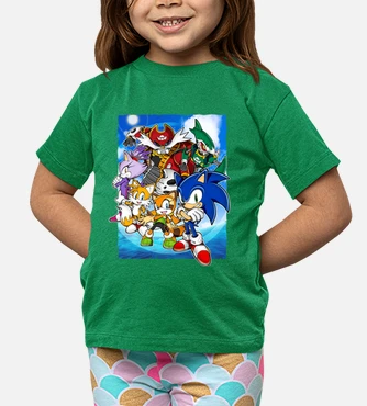 Playeras de discount sonic para niños