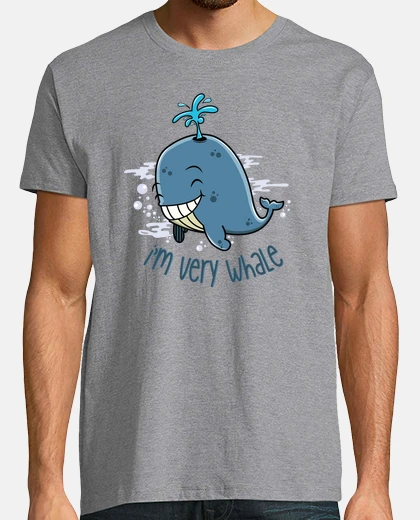T-shirt sono  molto balena