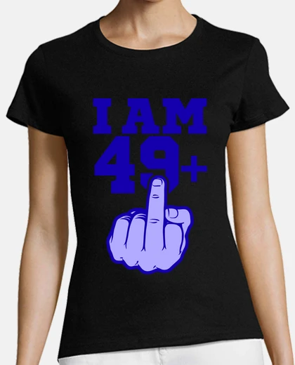 T-shirt sono 49 dito medio e 49 compleanno amic