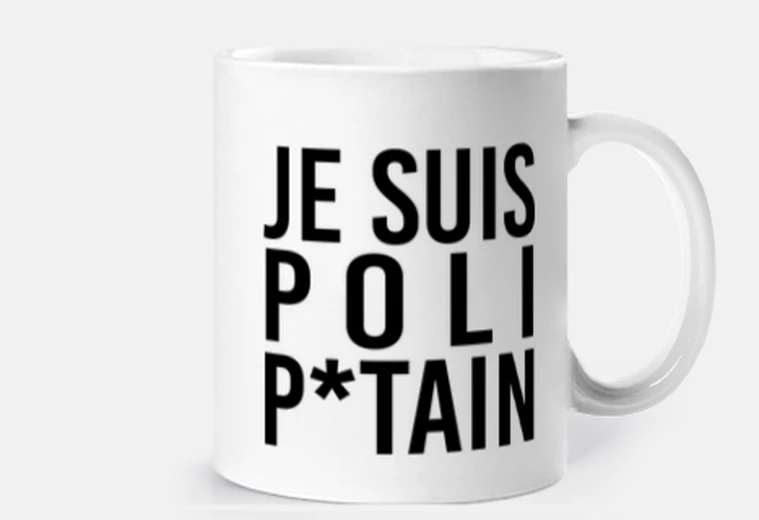 Tazza sono educato