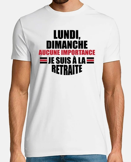 T-shirt Sono in pensione