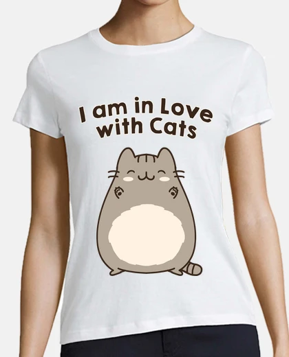 T-shirt Sono innamorato dei gatti