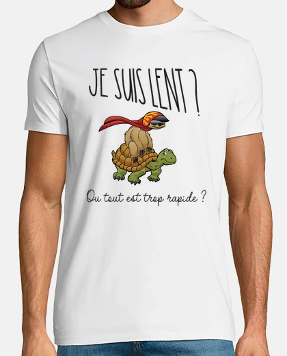 T-shirt sono lento o tutto è troppo veloce