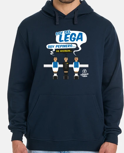 Felpa sono pe pin ero (logo bianco)