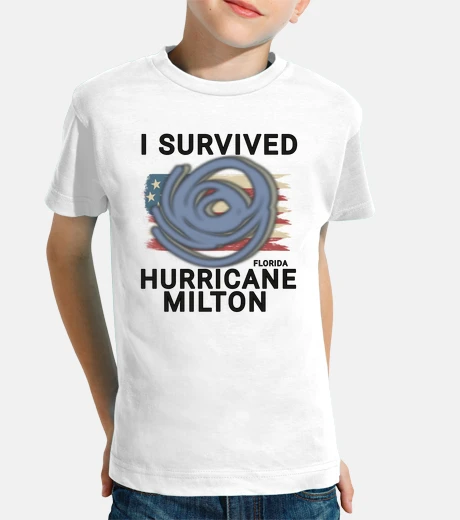 Abbigliamento sono sopravvissuto all39uragano Milton 