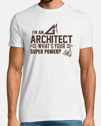 T-shirt sono un architetto