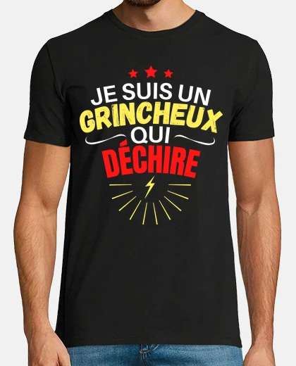 T-shirt Sono un brontolone tosto