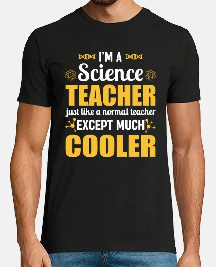 T-shirt sono un insegnante di scienze tranne un regalo divertente molto più interessante