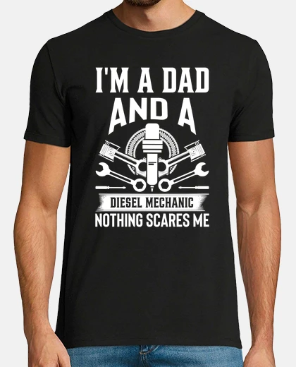 T-shirt sono un meccanico diesel regali per mec