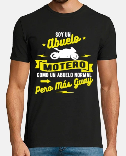 T-shirt sono un nonno biker